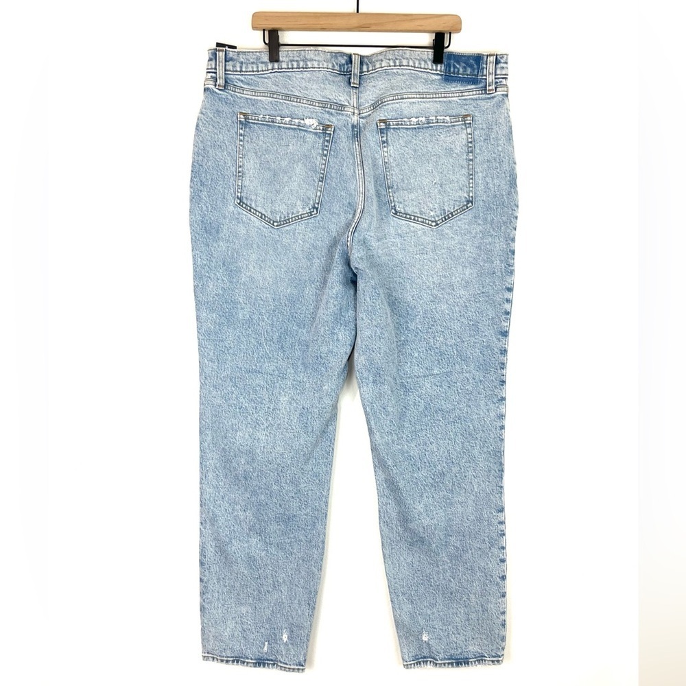 Abercrombie & Fitch Curve Love Ultra High
Rise The 90s Straight Jean NWT Sz 35 - Picture 10 of 12